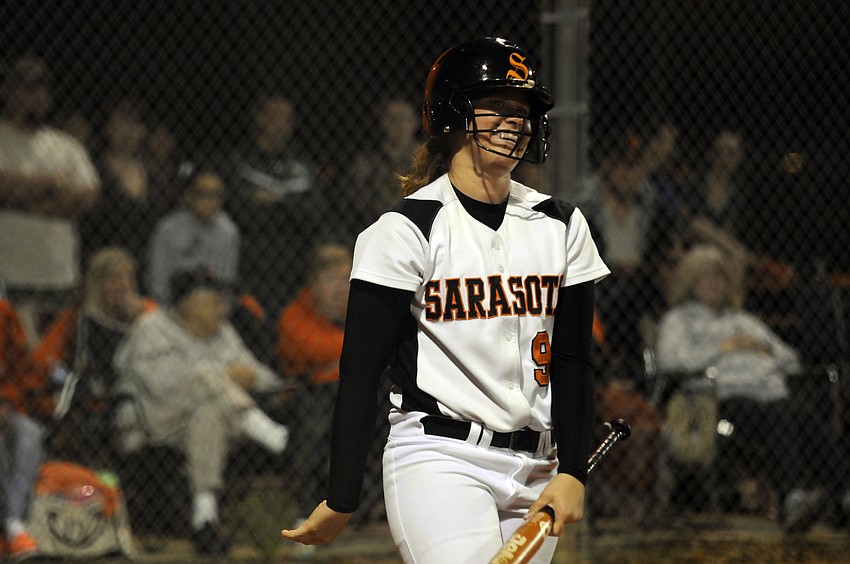 SarahBeth Wengerd went 2-for-3 with a triple to lead the way for Sarasota at the plate.