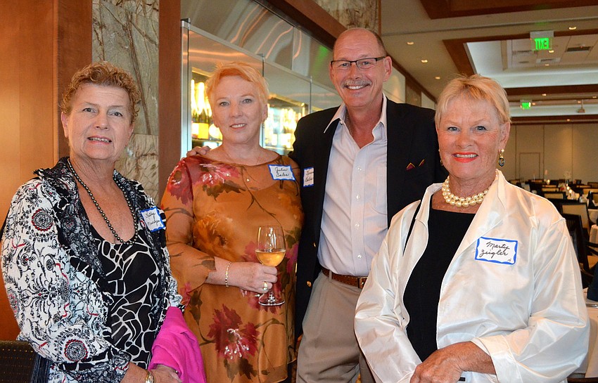Kathy Mauritzen, Julie and Kevin Bales and Marty Zeigler