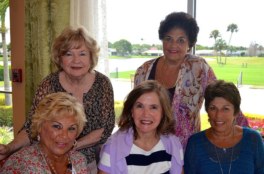 Anamaria Tedesco, Janet Cecin, Betty Mallozzi, Marianne Morelli and Lucille Limone.