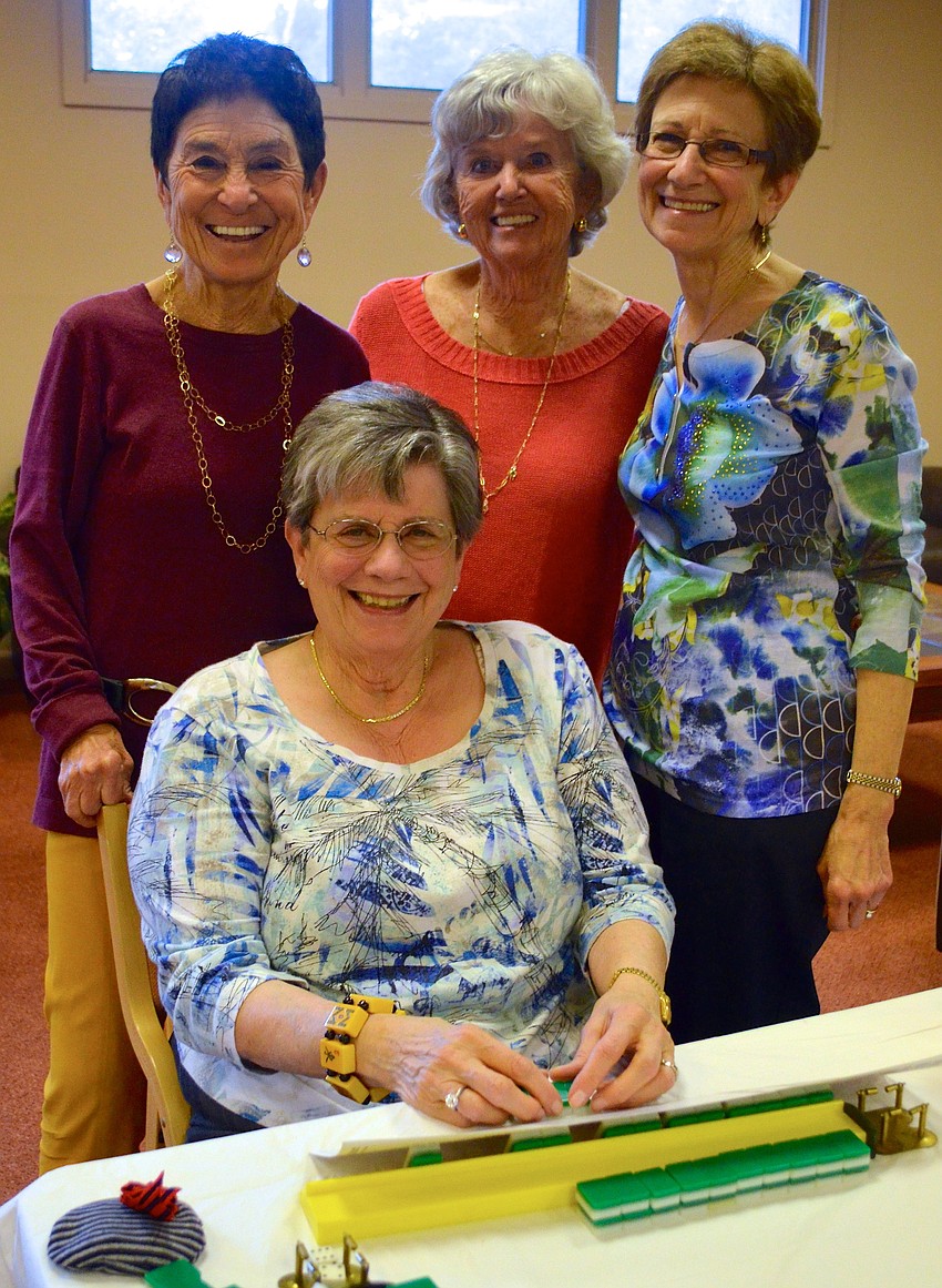 Standing, Susan Landau, Bonney Libman and Amy Roth; Sitting, Gloria Bakal