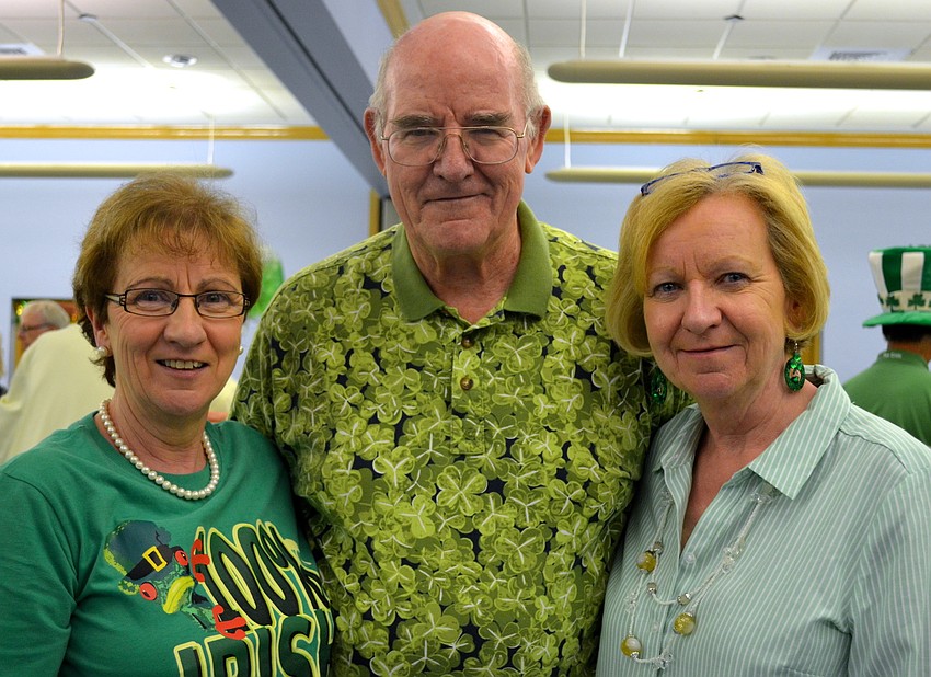 Brigid Duffy, Monsignor Gerard Finegan and Josephine Finegan
