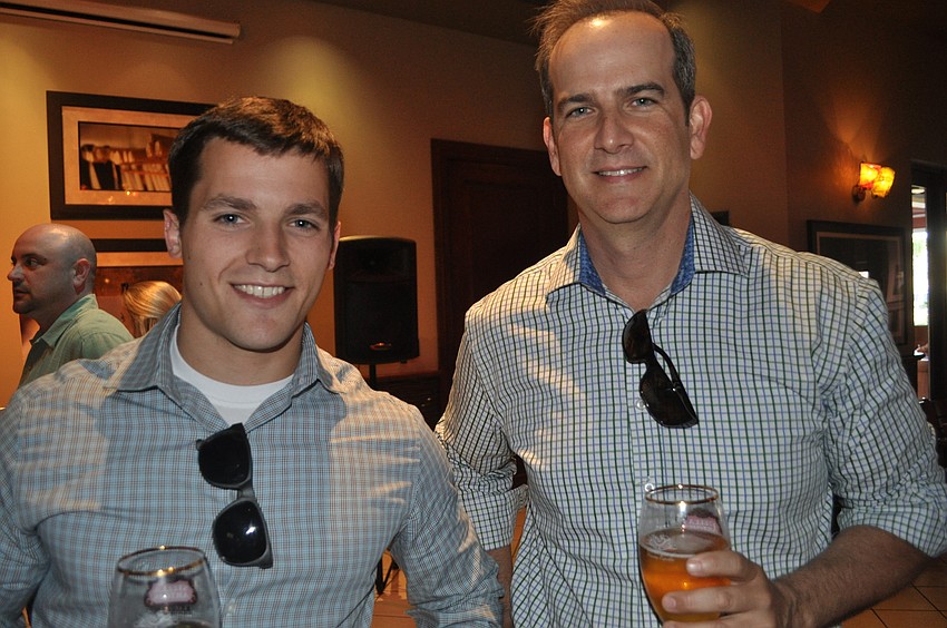 Michael Ferrone of Cigna Healthcare with Brian Jones of Core Construction