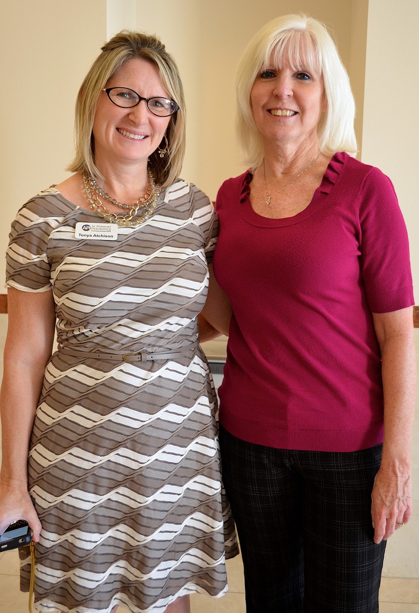 Tonya Atchinson and Debra Fortosis