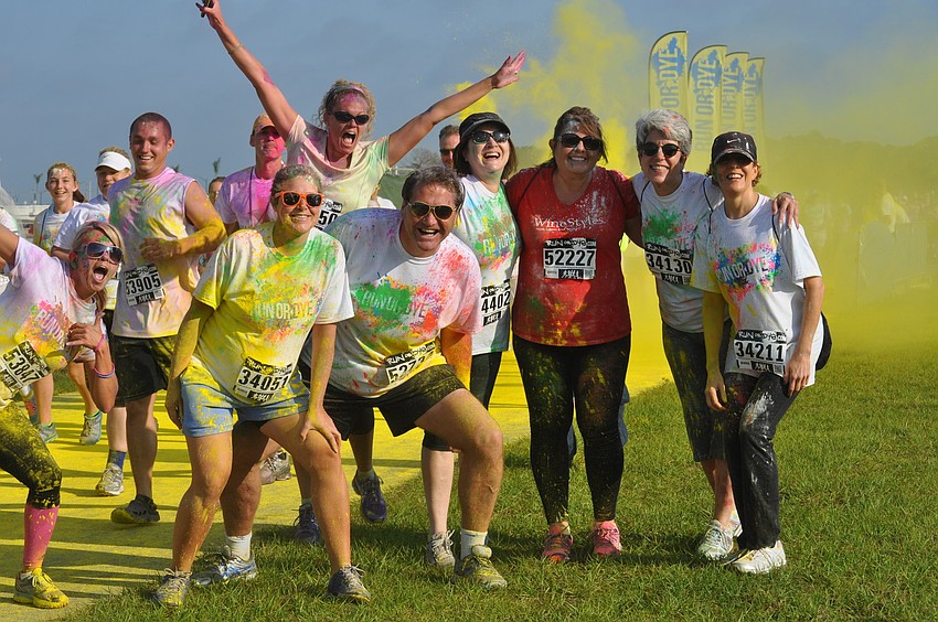A group of East County residents gather for a photo.