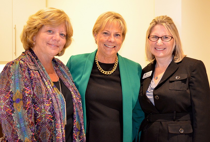 Pat Martin, Gail Loefgren and Tonya Atchinson