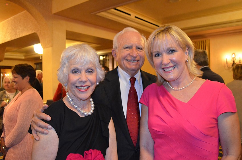 Margie and Chuck Barancik with Teri Hansen