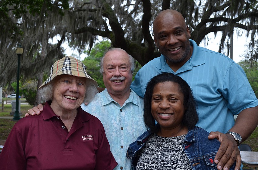 Jo Rita Stevens, Joel Swallow with Glenda and Rickey Bolden