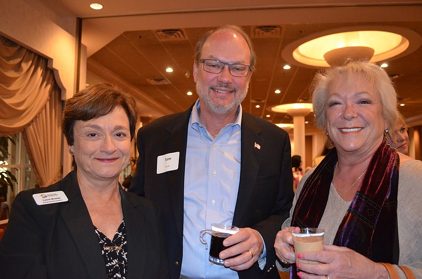 Laura Breeze with Sherry and Tom Koski