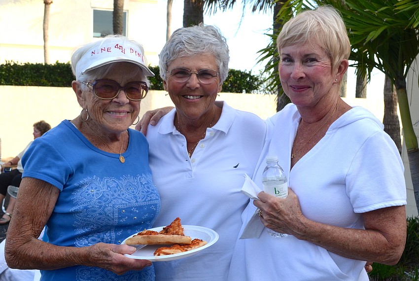 Madeline Raftery, Carolyn Varnum and Sharon Ford