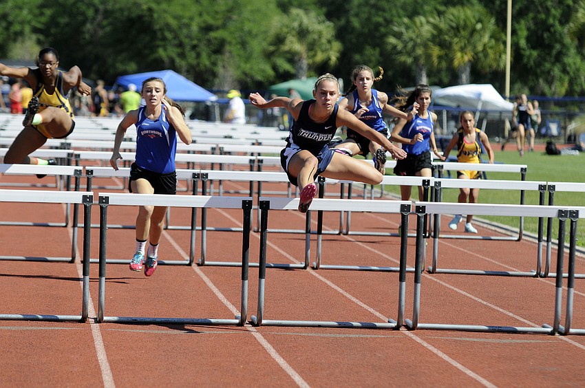 ODAâ€™s Madison Shaw finished second in the 100 hurdles with a time of 16.61 seconds.