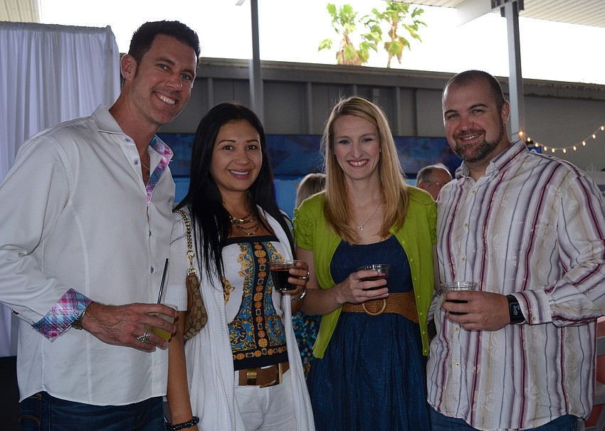 David Bayer and Carol Gutierrez with Heather and Jeremy Williams