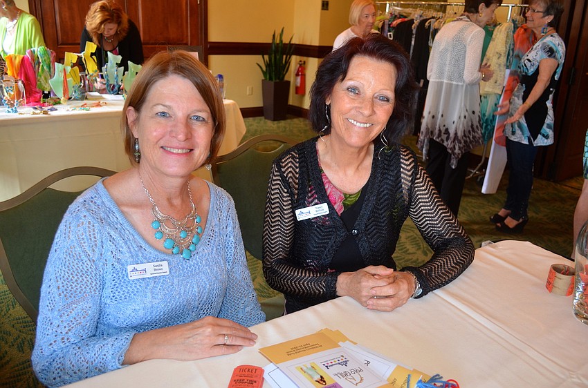 Event Co-Chairwomen Sandra Brown and Nancy Bellisle.