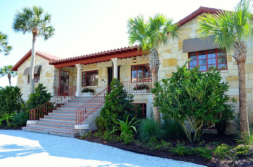 The historic Villa am Meer has been restored to its former glory.