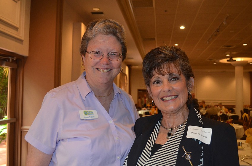 Karen Bogues and Dorothy Stewart
