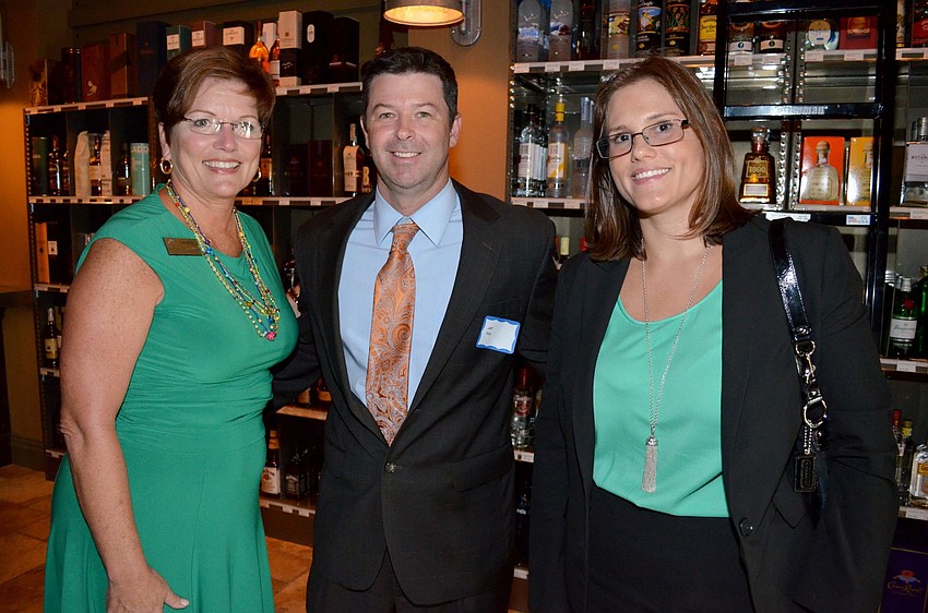 Sue Revell, Jeff Guy and Cyndi Riddell