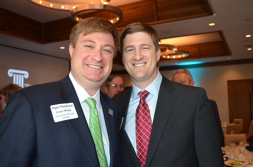 Casey Welch and Justin Hollis