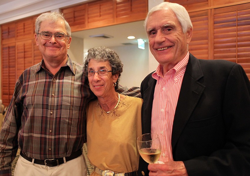 Bob and Mack Spitzer with Fred Wilson