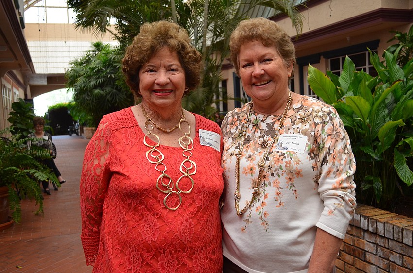 Barbara Carlton and Joy Smith