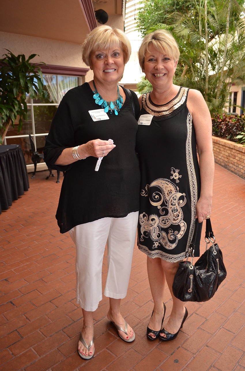Joan Peterson and Sharon Casserly