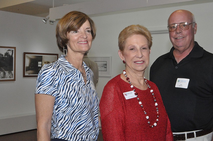 Carol and Tom Beeler with Carol Camiener, center