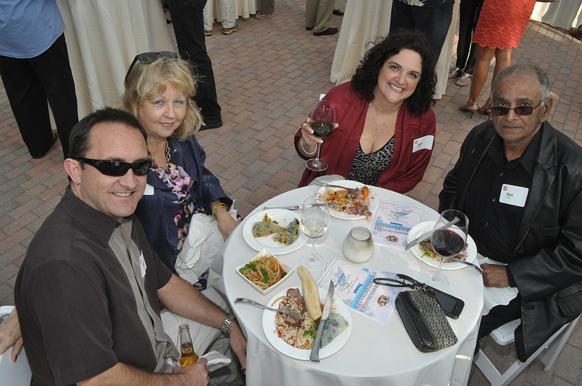 Andrew Lynn, Gail Ghai, Anju Lynn and Ravi Ghai