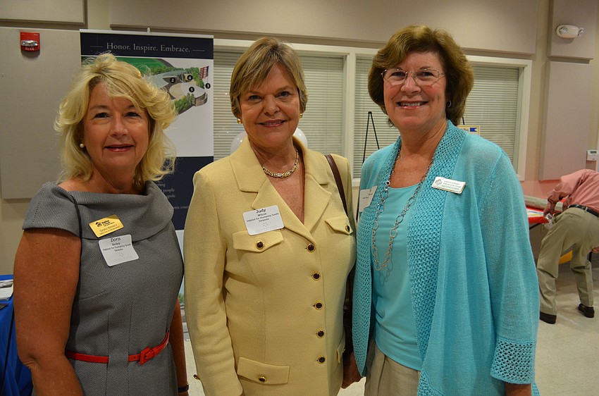 Doris Berkey, Judy Wilcox and Sue Stewart