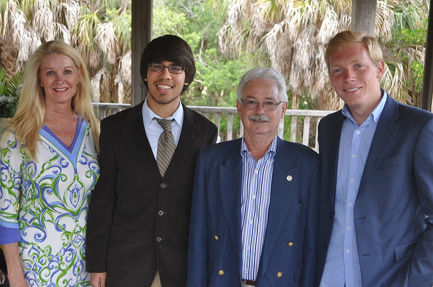 Susan Phillips, Sean Binninger, Jim Brown and Michael Long