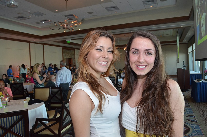 Dennis S. Silver Volunteer of the Year Award Juliana Long of Riverview High School and Riverview High School student Jaclyn Falconetti