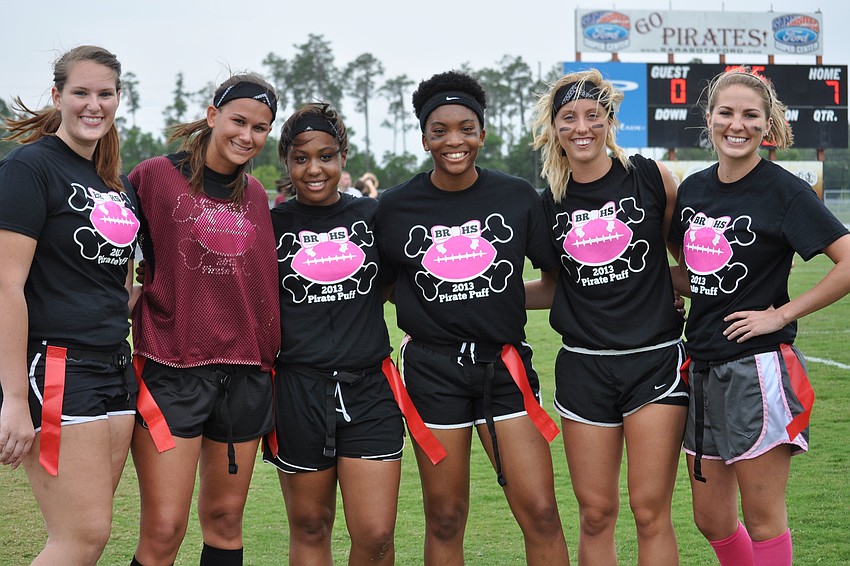 Hailey Rapp, Michaela Behrndt, Amelia Moore, Kenyata Waiters, Demi-shay Watchnorn and Katie Huss played for the seniors.
