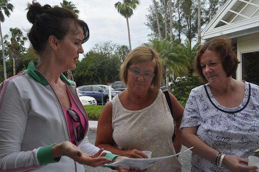 Cynthia Collins talks to Sharon Foster and Nancy McCorry about Arbonne Internationalâ€™s energy drinks