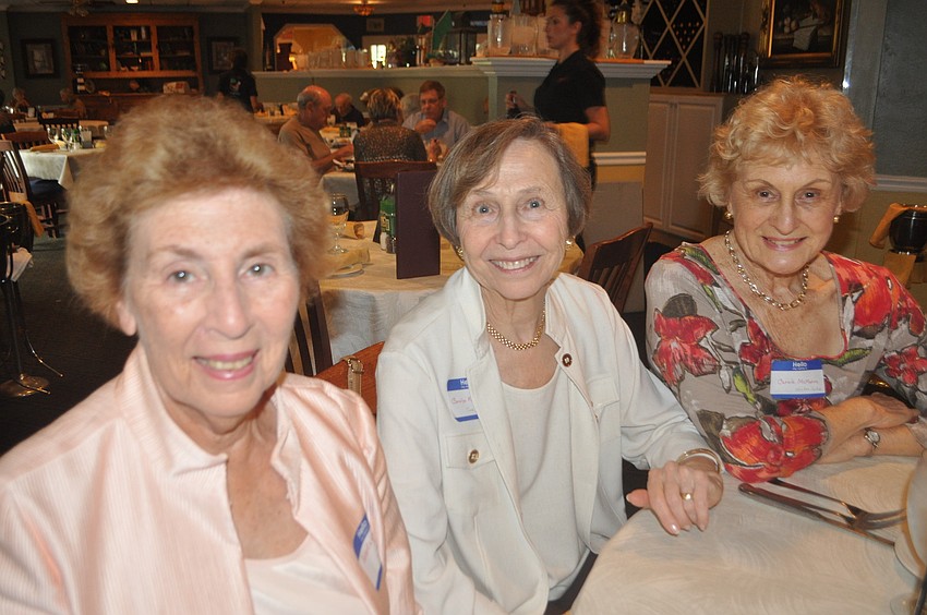 Roberta Wladis, Carolyn Mangel and Carole McMahon