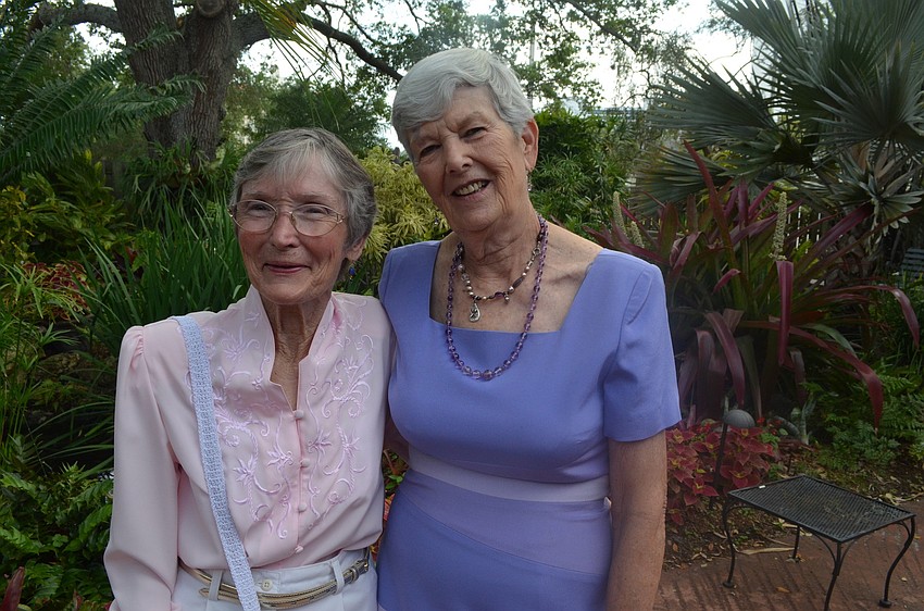 Catherine LaBrie and Judy Schneider have worked together on community events for many years. LaBrie was president of the Sarasota Garden Club from 1983 to 1985 and served as vice president for Schneider from 1981 to 1983.