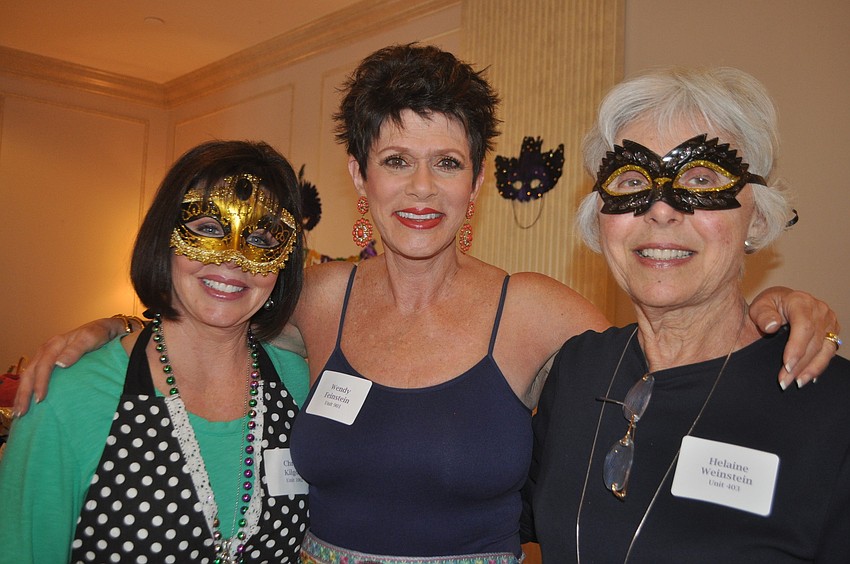 Christa Kilgore, Wendy Feinstein and Helaine Weinstein