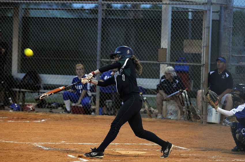 Lakewood Ranch sophomore Jacqueline Schoff returned to the Lady Mustangs starting lineup for the first time this season.