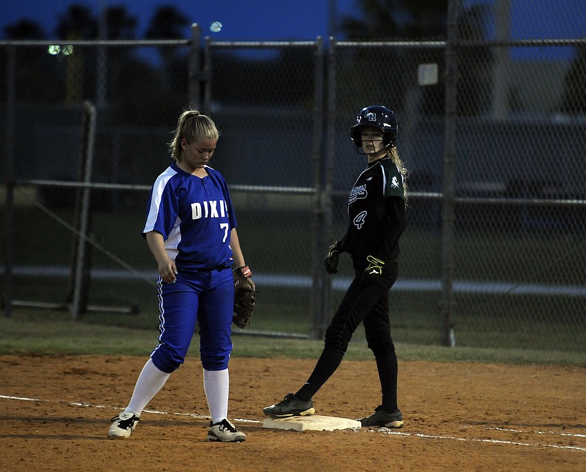 Lakewood Ranchâ€™s Amber Wimmer hit an RBI bunt in the bottom of the sixth inning.
