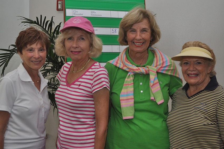 Betty Goree, Pat Lonsdale, Lyn Kayser and Joan Biller