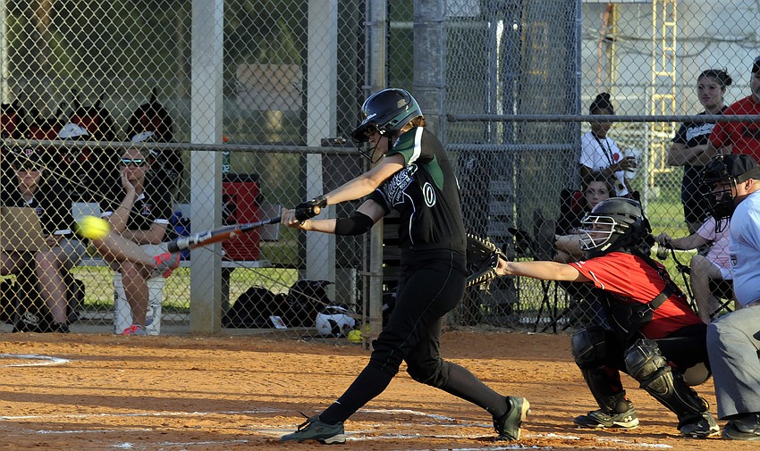 Lakewood Ranch senior Taylor Newton went 2-for-4 with a pair of doubles, three RBIs and a run scored.