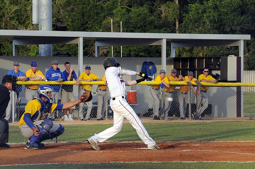 Ryan Dyson drove in a run in the bottom of the first inning.