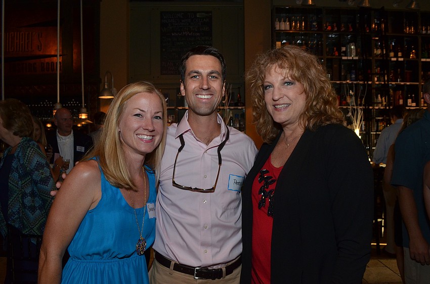 Samantha and Patrick Callaway with Sue Cole