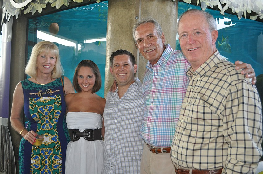 Gail Wittig, Mandi and Blake Ridenour, Mark Doehring and Dwight Mead