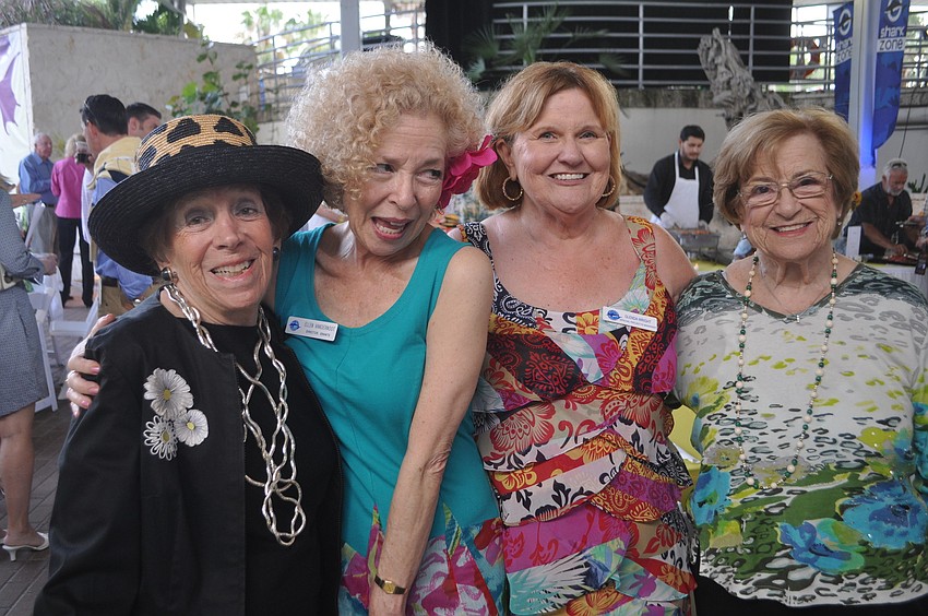 Mimi Edlin, Ellen Vandernoot, Glenda Wright and Gert Margolick