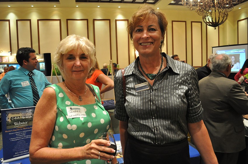 Sandee Davis of Grime Fighters and Rhonda Browning of Ameriprise Financial