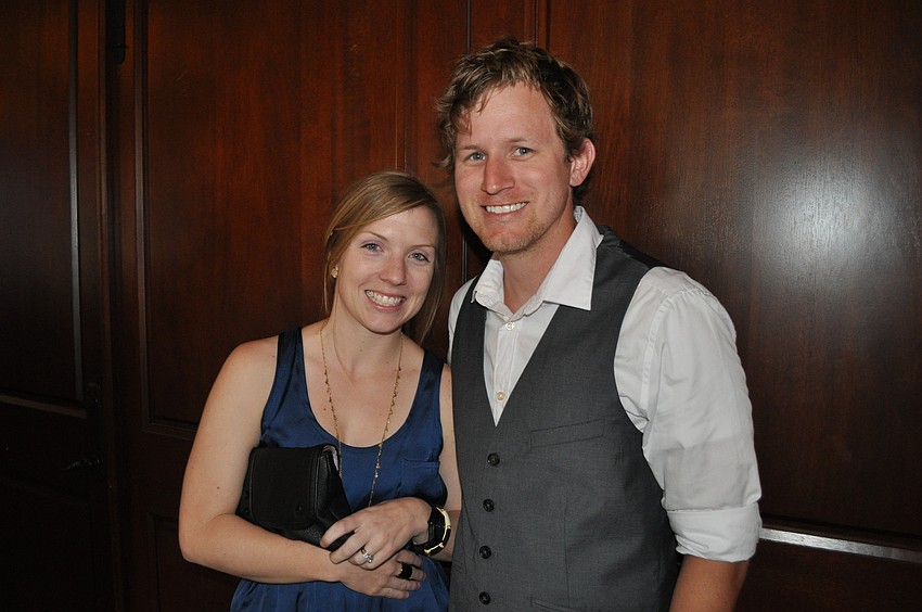 Jessica and Scott Macy; Scott is the Lakewood Ranch YMCA sports director.