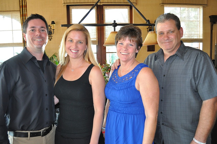 Eric and Meg Abbott and Lynn and Fran Suppa are lifelong friends of Kevin Swan.