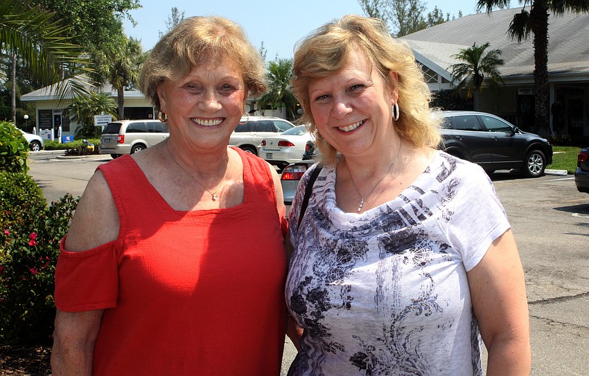 Joan Carrier and Cheryl Carrier
