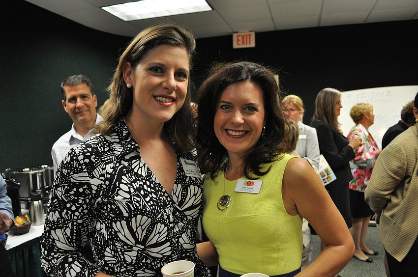 Huldah Mathic of Northwestern Mutual and Shari Phillips of DOSH Management