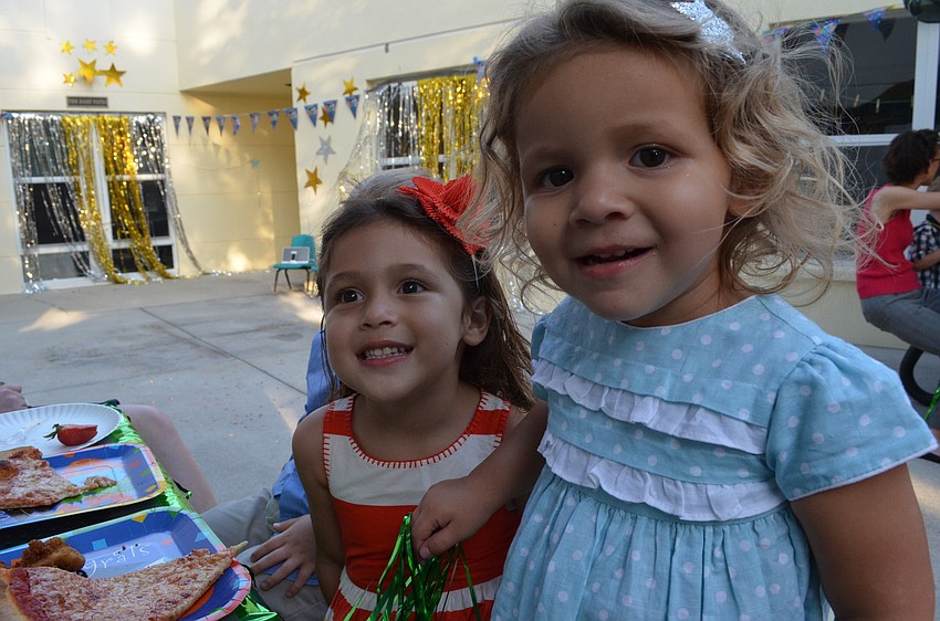Graduate Alexandra Toman with her little sister Sideny