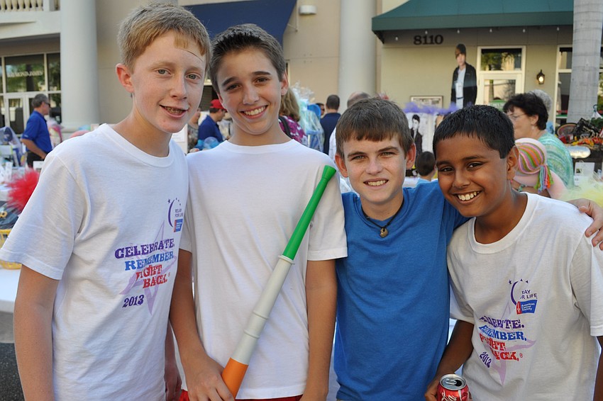 Alex Dietz, Casey Rose, Kyle Wray and Avi Patel helped set up.