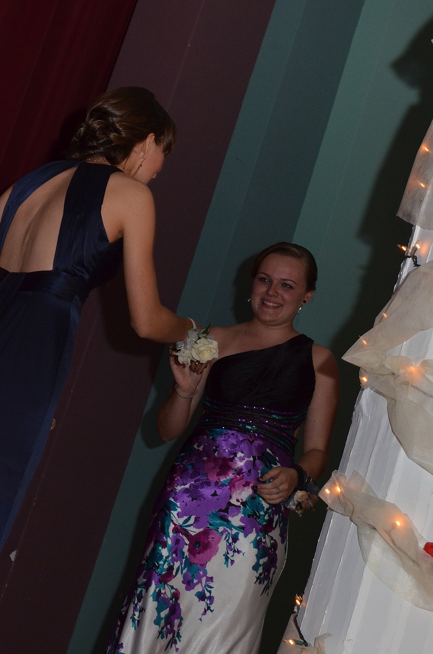 Classmates awarded Brooke Bamford the Pine Cone Award for most contagious laugh.