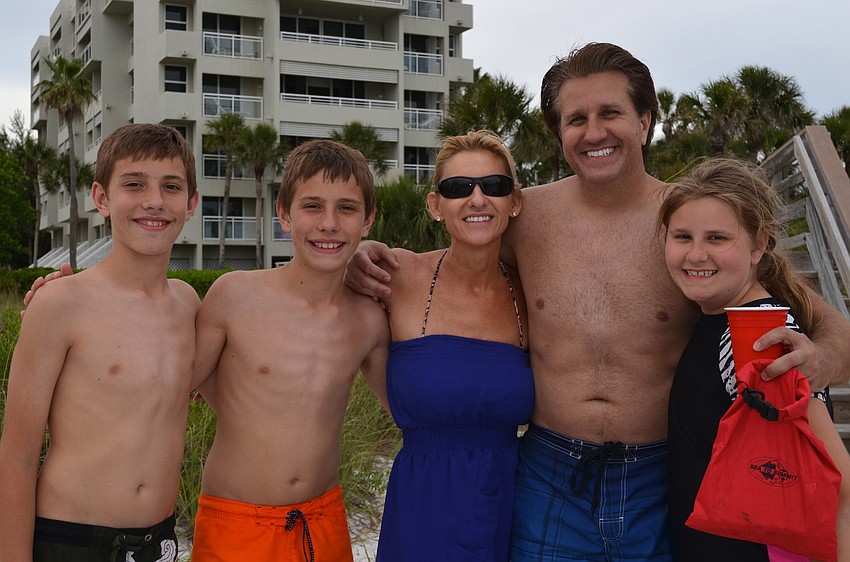 Scott, Connor, Stacy, Scott and Casey Tate